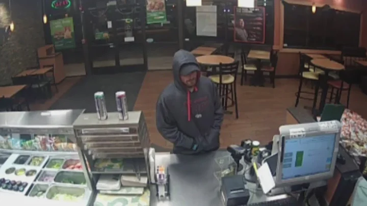 Authorities search for Albuquerque Subway robbery suspect