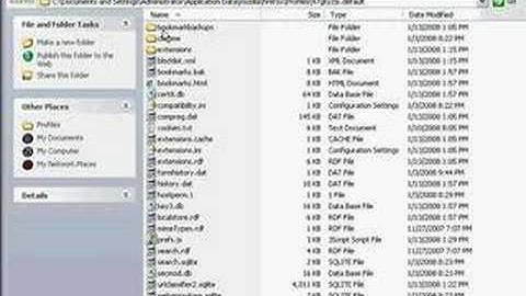 How to Backup Firefox Bookmarks in Windows.