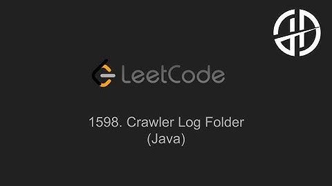 1598. Crawler Log Folder (LeetCode, Java)