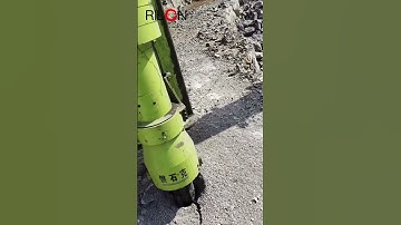 All-in-one rock drill + splitter: the ultimate hard rock fighter with double the efficiency!