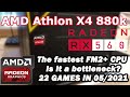 Amd athlon x4 880k  radeon rx 560  22 games tested in 052021 16gb ram