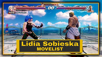 Lidia Sobieska Full MoveList | Tekken 7 Season 4 DLC