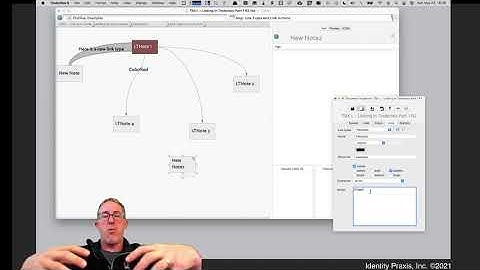 TBX L   Linking In Tinderbox Part 1