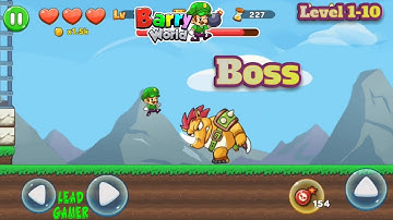 Barry world adventure Game Level 1-10 #gameplay #games #gaming