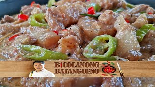 How To Cook Sa Original Na Bicol Express... Lutong Bicolano