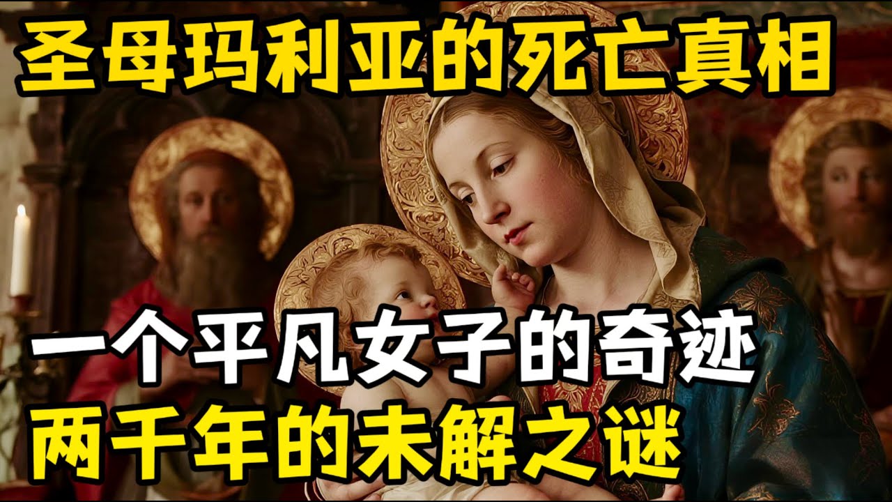 解析圣母玛利亚的死亡真相，从拿撒勒少女到十字架下，两千年未解的生命谜。