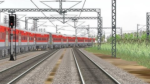 Telangana express with LHB Rake Departing from Secunderabad in MSTS || Run Effective from 15.07.2019