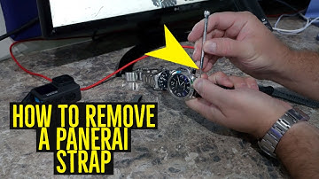 How to Remove a Panerai Strap