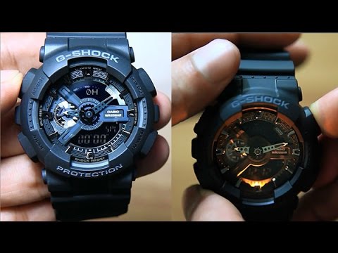 Casio G-shock GA-110-1B *Unboxing