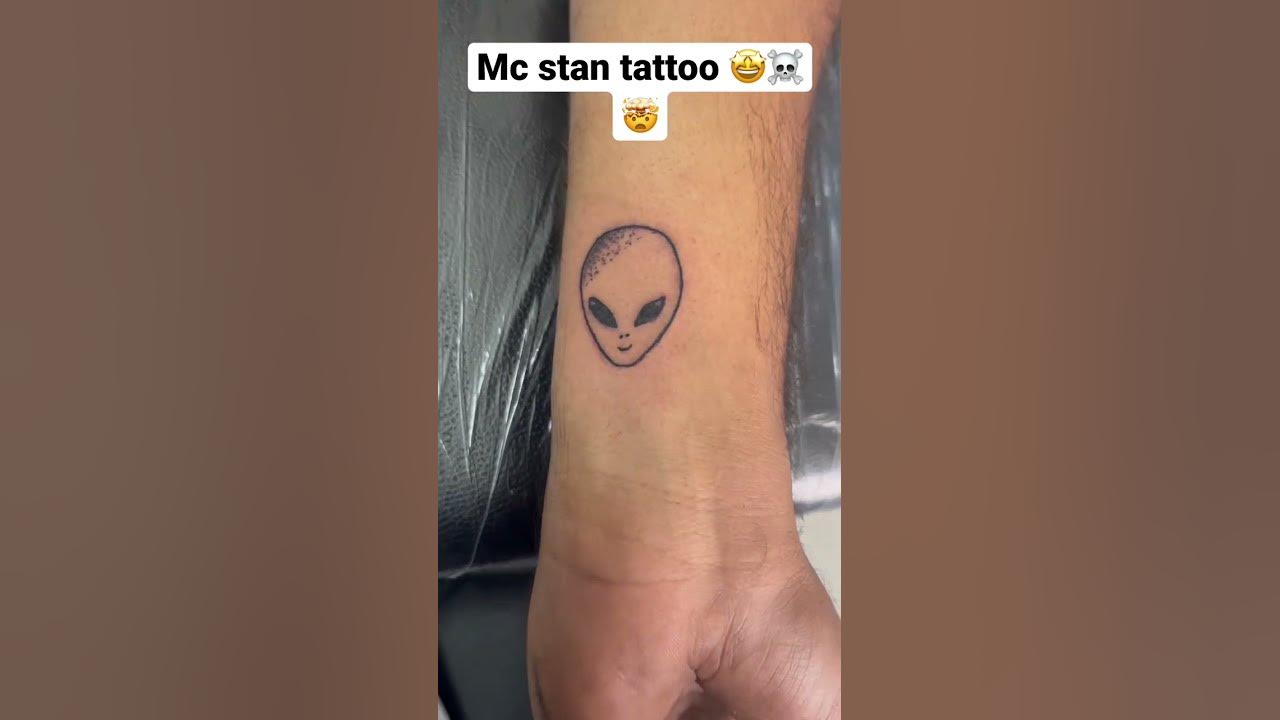 Mc stan tattoo 🥺🤯😱🥰😍hand tattoo mc stand tattoo 😍rap mc stan