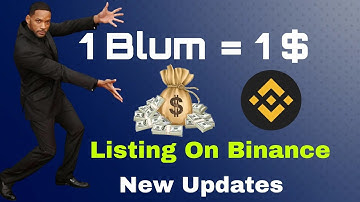 Blum Listing On Binance| Blum Free Mining Telegram Project| Blum New Updates | Blum Withdraw 🎯