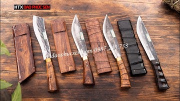 🌿CHẤT LỪ VỚI BỐN EM SIÊU PHẨM DAO ĐI RỪNG 🌿 - HÀNG CHUẨN CỦA HTX DAO PHÚC SEN