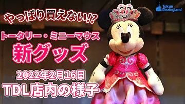 やっぱり品切れ トータリーミニー 新グッズ販売の様子 22年2月16日 東京ディズニーランド Mp3