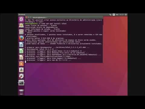 Instalação do python e IDLE no Linux (ubuntu)