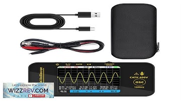 BSIDE Mini OT3 Oscilloscope 3.2" TFT Color Screen 10MHz Bandwidth Real Time Sampling