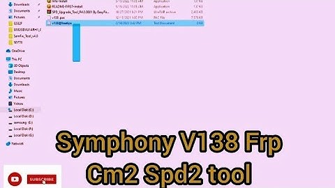 Symphony V138 frp format cm2