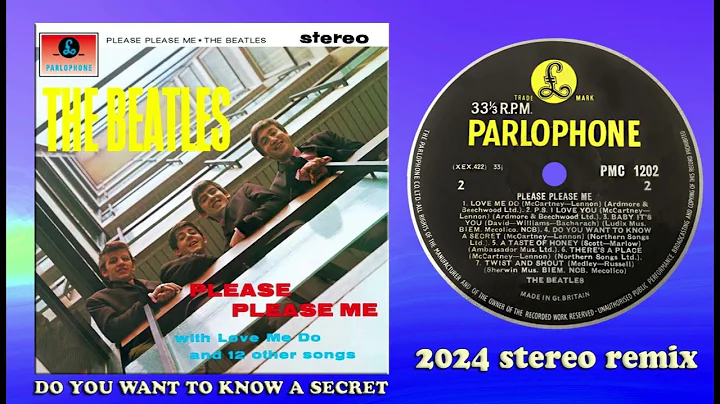 The Beatles - Do You Want To Know A Secret - 2024 stereo remix