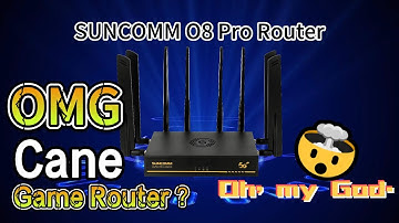 SUNCOMM O8 Pro 5G+WiFi6 Router！#5g #wifi #x75 Replacement 5G CPE router with dual sim