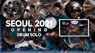 Opening DRUM SOLO → Miloš Meier for the Seoul Drum Festival 2021