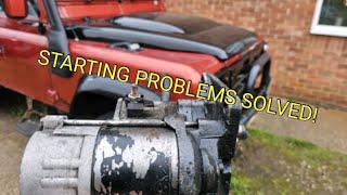 TD5 DEFENDER NO START PROBLEMS