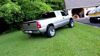 2002 silverado 5.3 true dual straight pipe (no cats)
