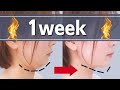 【二重あご解消】1週間でフェイスラインが見違える！【顔ヨガ＆舌トレ】