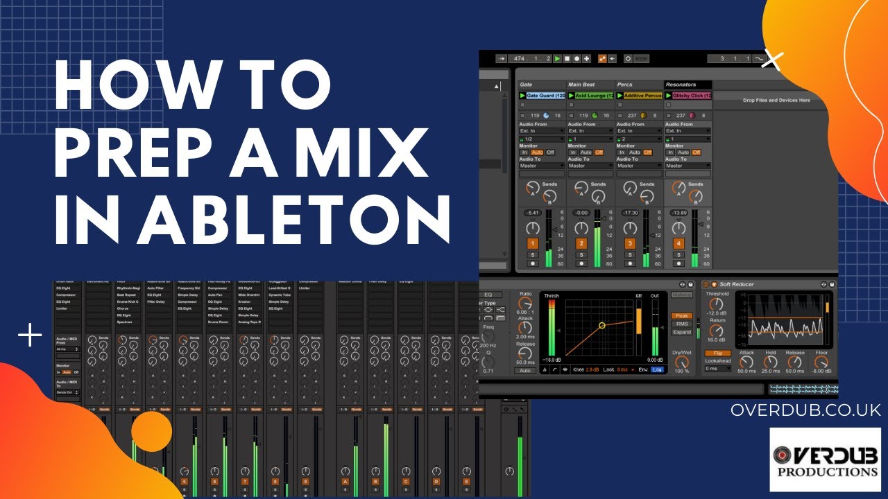 How to PREP A MIX in Ableton - YouTube