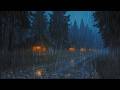 The ultimate Cozy Rain aesthetic in the heart of the forest