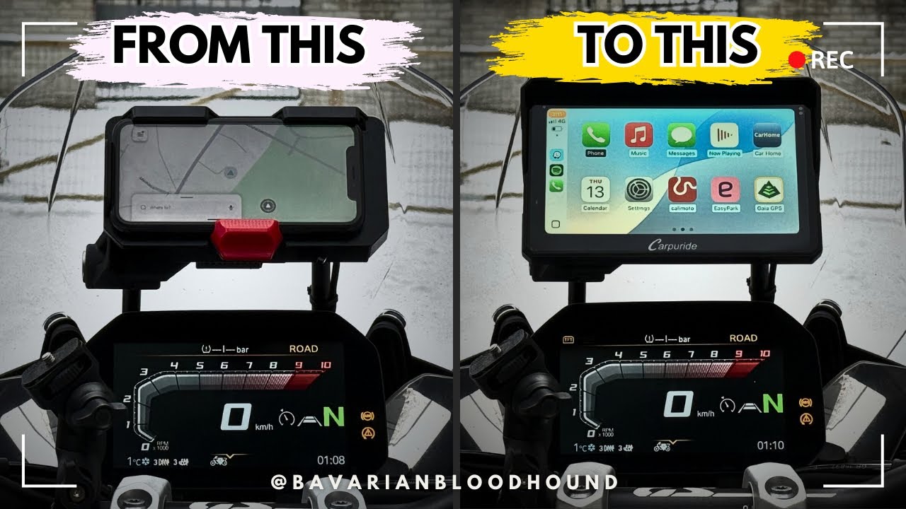 Carpuride W702BS for BMW R 1300 GS – Full Review & Honest Verdict!