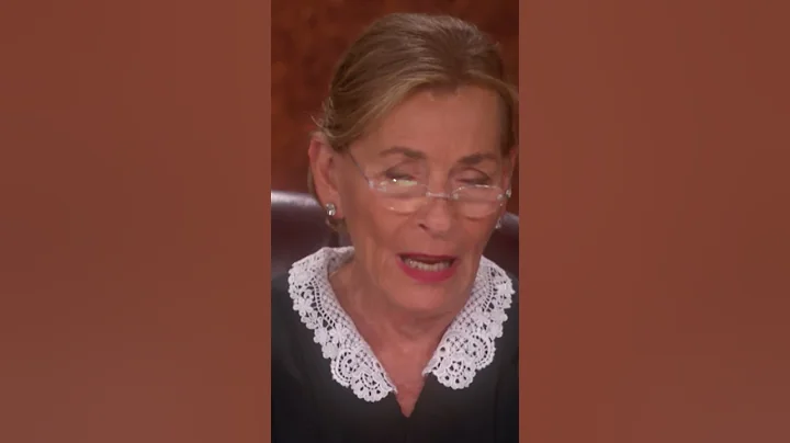 Judge Judy doesn't believe this! #judgejudy #shorts