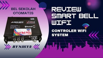 BEL SEKOLAH OTOMATIS SMART BELL WIFI | UNBOXING POWER AMPLIFIER 600 WATT