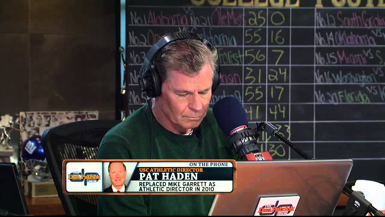 Pat Haden on the Dan Patrick Show 9/30/13