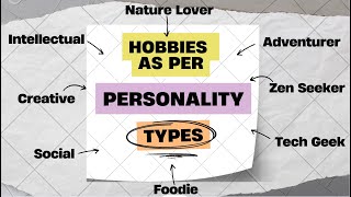 Personality Types | Hobbies | HobbyVerse