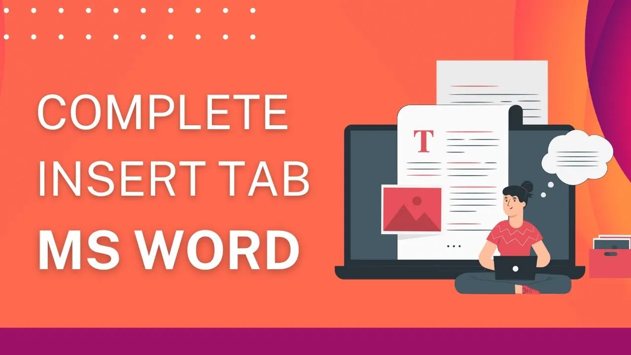 Complete Insert Tab in MS Word 2016 in Hindi/Urdu Part 2