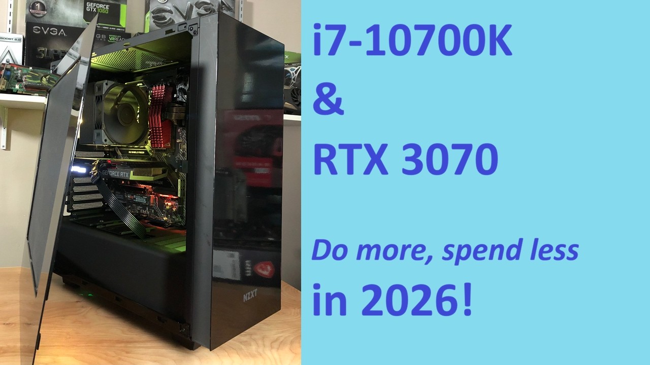 i7-10700K & RTX 3070 in 2026! Gaming, rendering, encoding tests