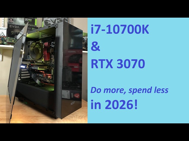 i7-10700K & RTX 3070 in 2026! Gaming, rendering, encoding tests