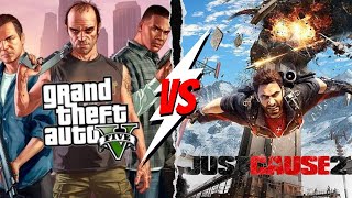 GTA 5 VS Just Cause 2 comparison