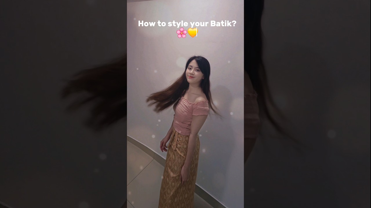 How do I style Batik? 😍 