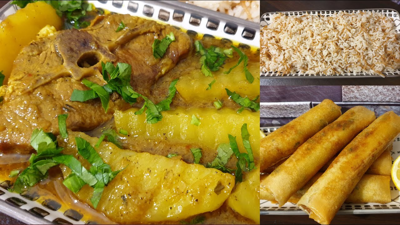 مرقة زعرة بلحم العلوش مع فكرة فطور أو عشاء