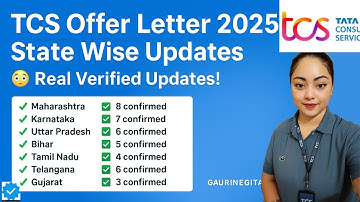 TCS Offer Letter 2025 😱 | State Wise Rollout & Real Verified Updates | Fake Mail Alert 🚨