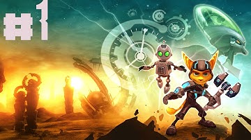 The Main Menu: Ratchet and Clank Walkthrough Gameplay Part 1 - Intro (2016 PS4)