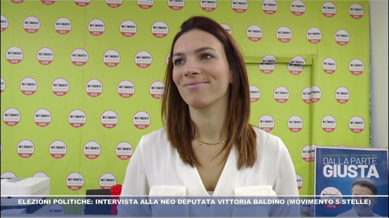 Elezioni Politiche Intervista Alla Neo Deputata Vittoria Baldino Movimento 5 Stelle Youtube 