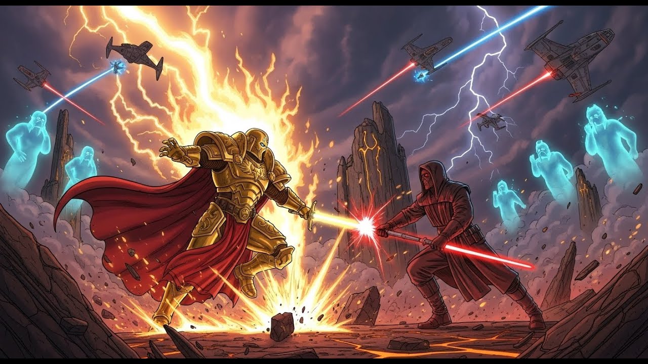 What If the Emperor of Mankind Entered the Star Wars Galaxy?