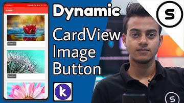 Dynamic CardView,Image,Button | Kodular Dynamic Component