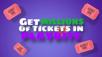 Easy steps to get millions of tickets in playbite (Use code HUSSA for 5 million tickets🎟️ instantly)