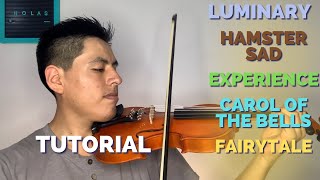 😱Tutorial Facil de Experience🎹 Fairytale🎻 Hamster Sad🐹 Luminary🎻 Carol of the Bells❄️ - Partitura