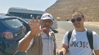 Внутри пирамиды Хефрена, посещение мастабы Хеопса биолог Дмитрий Сафонов Египет 2021 vlog