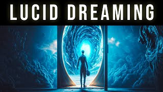 Enter The Dream Dimension | Lucid Dreaming Binaural Beats Black Screen Sleep Music For Lucid Dreams