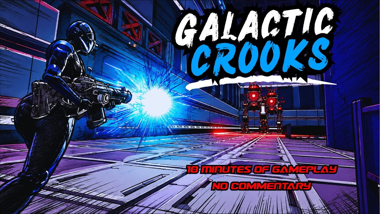 Galactic Crooks - Roguelite Shooter - 10 Minutes Of Gameplay