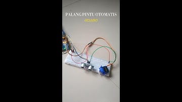Palang Pintu Otomatis ARDUINO R3
